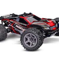 Traxxas Rustler 4x4 BL-2S HD BL 1/10 Truck RTR Red
