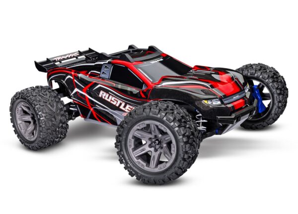 Traxxas Rustler 4x4 BL-2S HD BL 1/10 Truck RTR Red