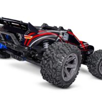 Traxxas Rustler 4x4 BL-2S HD BL 1/10 Truck RTR Red