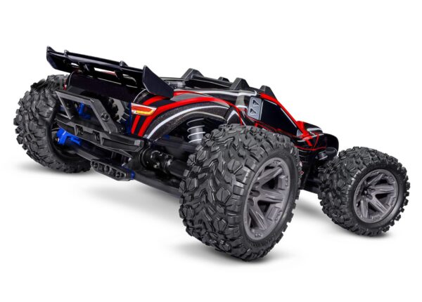 Traxxas Rustler 4x4 BL-2S HD BL 1/10 Truck RTR Red