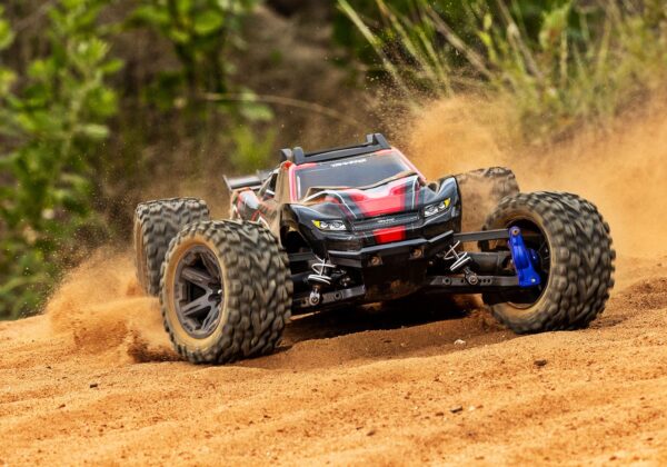 Traxxas Rustler 4x4 BL-2S HD BL 1/10 Truck RTR Red