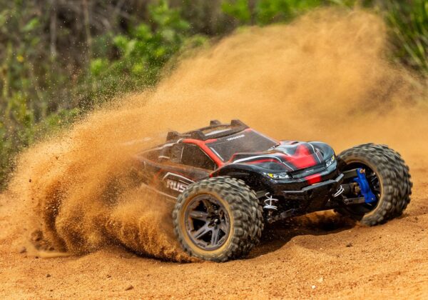 Traxxas Rustler 4x4 BL-2S HD BL 1/10 Truck RTR Red