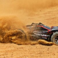 Traxxas Rustler 4x4 BL-2S HD BL 1/10 Truck RTR Red