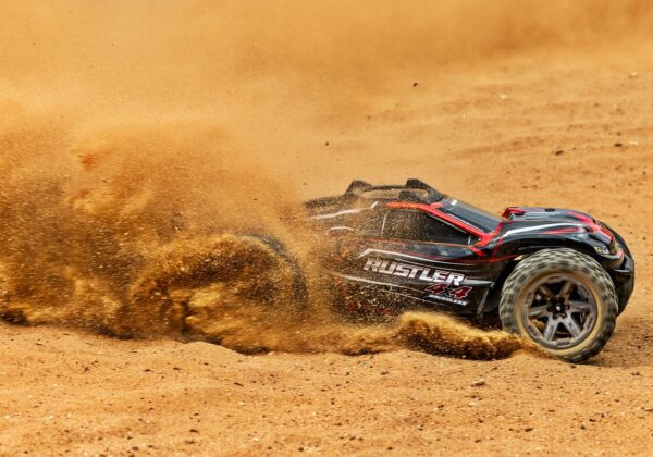 Traxxas Rustler 4x4 BL-2S HD BL 1/10 Truck RTR Red