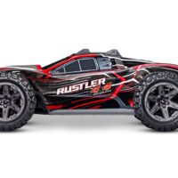 Traxxas Rustler 4x4 BL-2S HD BL 1/10 Truck RTR Red