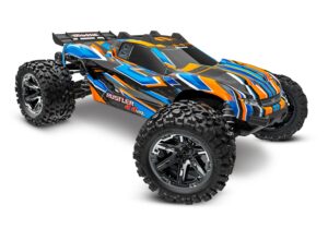 Traxxas Rustler 4x4 VXL HD BL 1/10 Truck RTR Oranz
