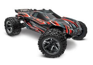 Traxxas Rustler 4x4 VXL HD BL 1/10 Truck RTR Punane