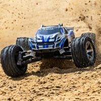 Traxxas Rustler 4x4 VXL HD BL 1/10 Truck RTR Roheline