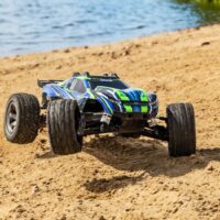 Traxxas Rustler 4x4 VXL HD BL 1/10 Truck RTR Roheline