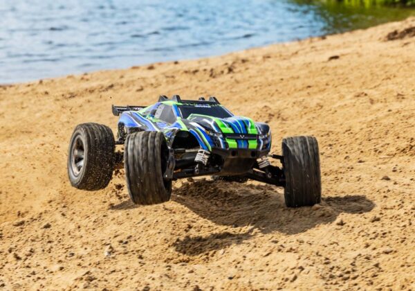 Traxxas Rustler 4x4 VXL HD BL 1/10 Truck RTR Punane