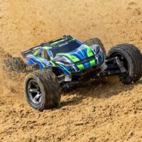 Traxxas Rustler 4x4 VXL HD BL 1/10 Truck RTR Roheline