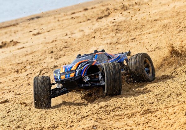 Traxxas Rustler 4x4 VXL HD BL 1/10 Truck RTR Punane