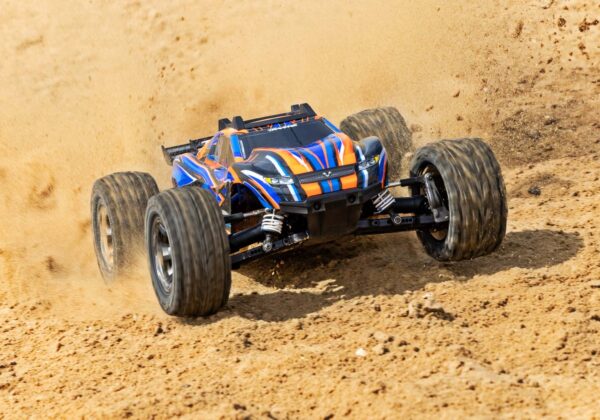 Traxxas Rustler 4x4 VXL HD BL 1/10 Truck RTR Punane