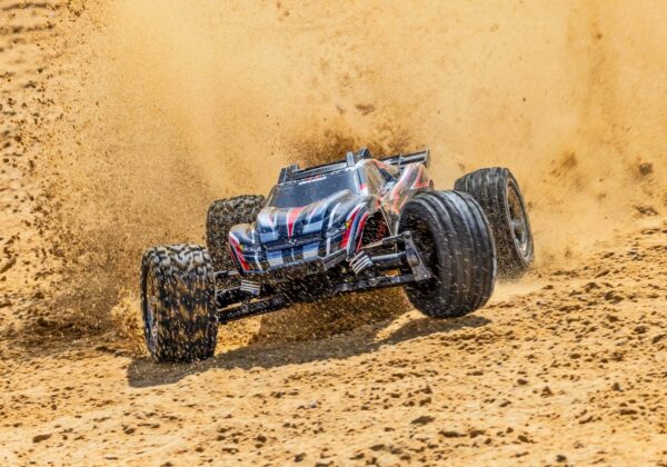 Traxxas Rustler 4x4 VXL HD BL 1/10 Truck RTR Punane