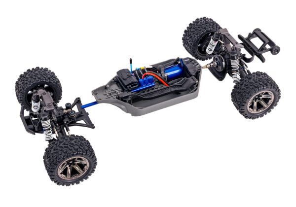 Traxxas Rustler 4x4 VXL HD BL 1/10 Truck RTR Punane