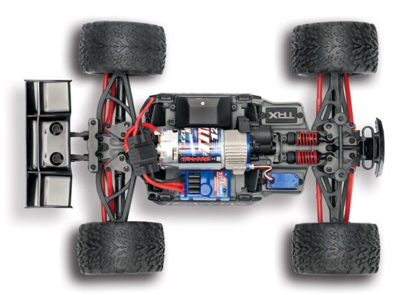 Traxxas E-Revo 4x4 Brushed 1/16 Monster Truck RTR Punane