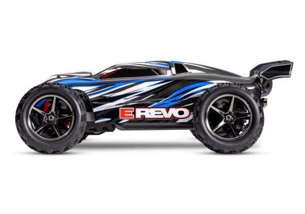 Traxxas E-Revo 4x4 Brushed 1/16 Monster Truck RTR Sinine
