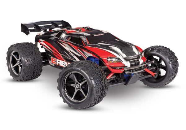 Traxxas E-Revo 4x4 Brushed 1/16 Monster Truck RTR Punane