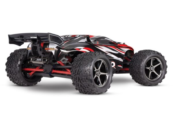 Traxxas E-Revo 4x4 Brushed 1/16 Monster Truck RTR Punane