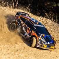 Traxxas Ford Fiesta ST VXL Brushless 1/10 Rally RTR Oranz