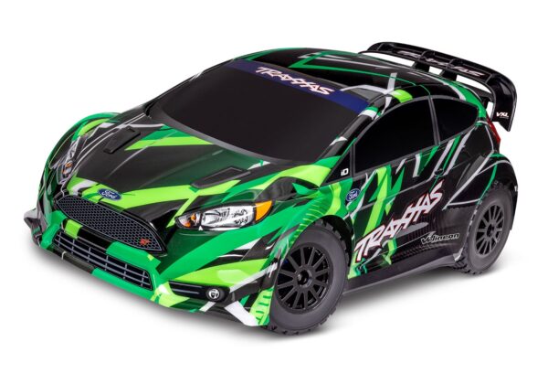 Traxxas Ford Fiesta ST VXL Brushless 1/10 Rally RTR Green