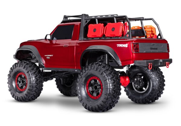 Traxxas TRX-4 Sport HT 1/10 Crawler Brushed RTR Punane