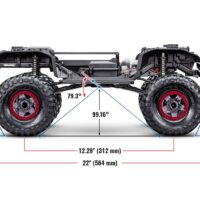 Traxxas TRX-4 Sport HT 1/10 Crawler Brushed RTR Hall