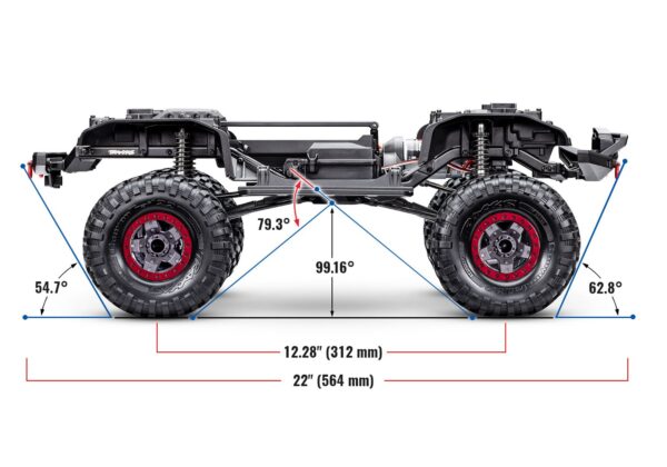 Traxxas TRX-4 Sport HT 1/10 Crawler Brushed RTR Hall