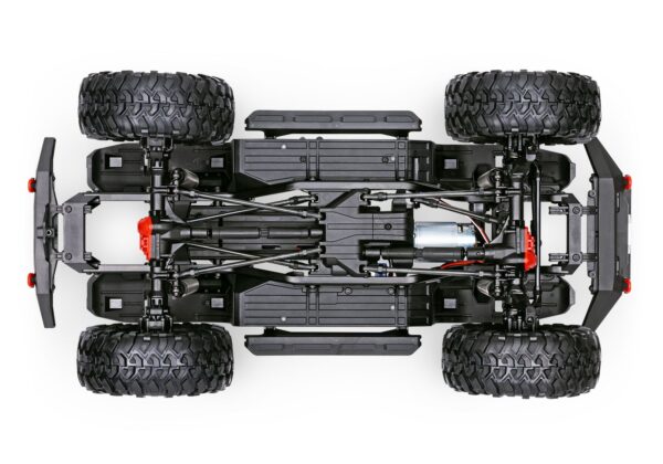 Traxxas TRX-4 Sport HT 1/10 Crawler Brushed RTR Punane