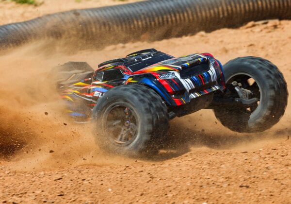 Traxxas Sledge 4x4 Belted 1/8 Monster-Truck Brushless RTR Sinine