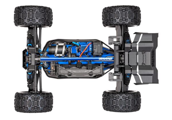 Traxxas Sledge 4x4 Belted 1/8 Monster-Truck Brushless RTR Sinine