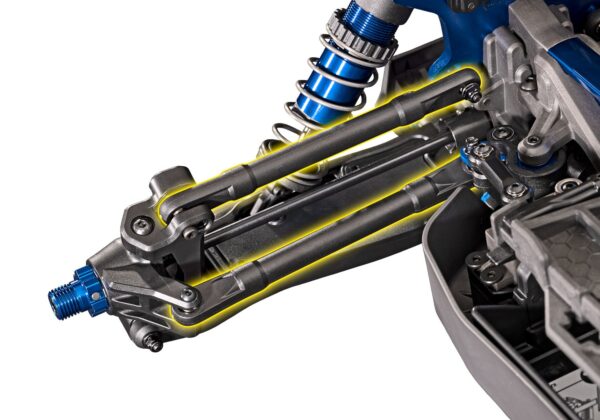 Traxxas Sledge 4x4 Belted 1/8 Monster-Truck Brushless RTR Sinine