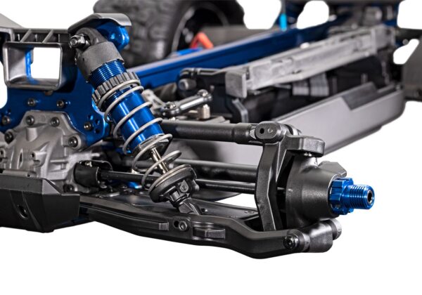 Traxxas Sledge 4x4 Belted 1/8 Monster-Truck Brushless RTR Sinine