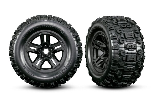 Traxxas Sledge 4x4 Belted 1/8 Monster-Truck Brushless RTR Sinine