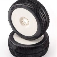 Hot Race Bangkok V2 Supersoft 1/8 Buggy White Wheels (2)