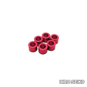 Hiro Seiko 3mm Alloy Spacer Set (3.0mm) [Red]