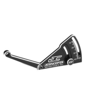 Sõidukõrguse mõõdik 10...40mm Must (2282-2) JConcepts