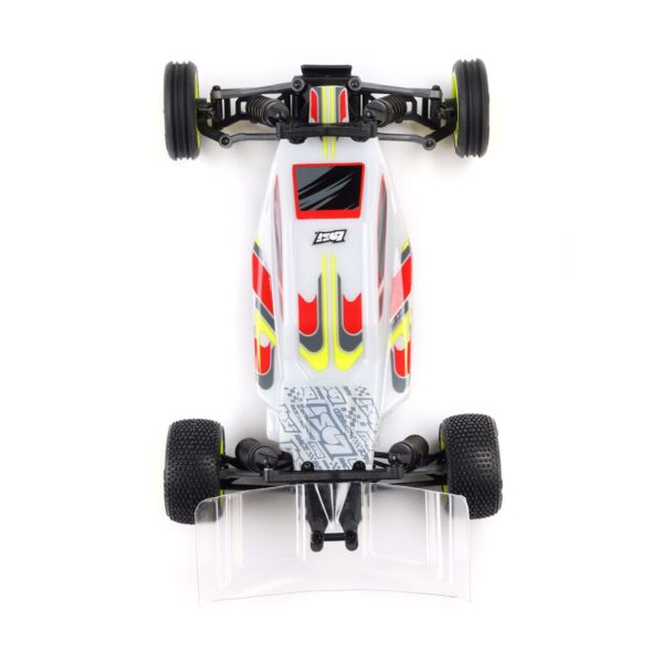 Losi 1:24 Micro-B 2WD RTR Race Buggy – White (Battery & Charger Included)