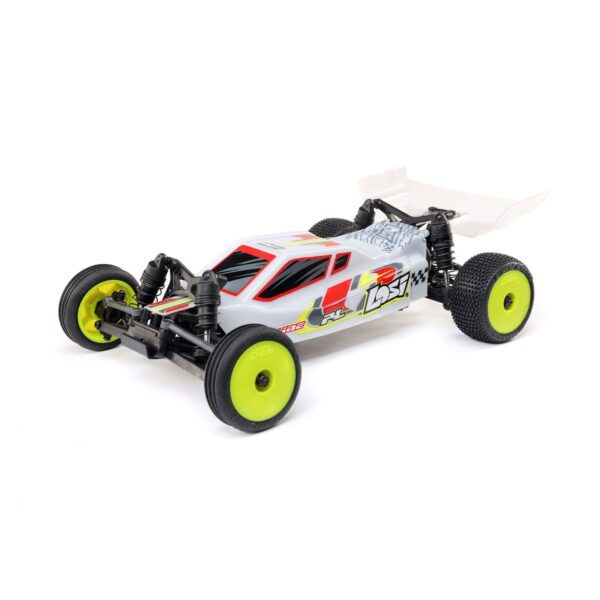 Losi 1:24 Micro-B 2WD RTR Race Buggy - Grey (Battery & Charger Included)