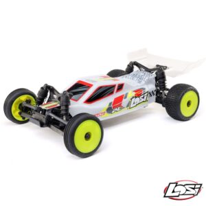 Losi 1:24 Micro-B 2WD RTR Race Buggy – White (Battery & Charger Included)