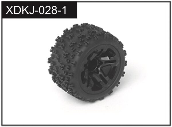 Absima Spare Wheel (1) (Rapid) (J-028-1)