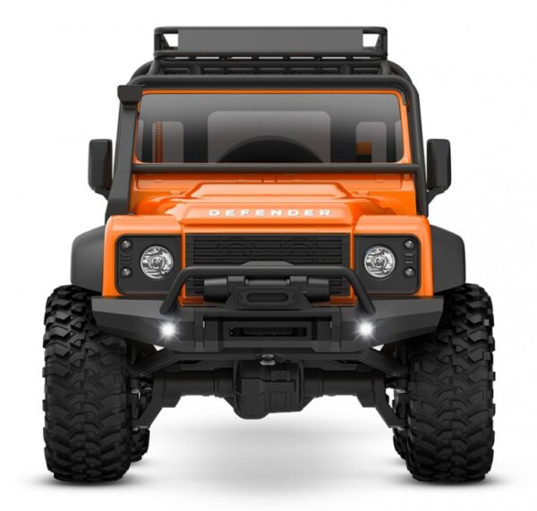Traxxas TRX-4M 1/18 Land Rover Defender RTR Oranz - 2S LiPo/USB Charger