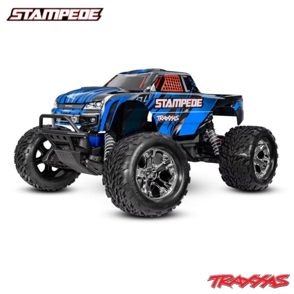 Traxxas Stampede 2wd Brushed HD 1/10 Monster Truck RTR Sinine