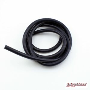 Ultimate Racing Silicone Fuel Line – Black, 1m (2.5x6mm)