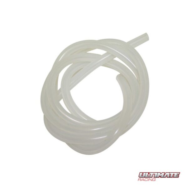 Ultimate Racing Silicone Fuel Line – Transparent, 1m (2.5x6mm)