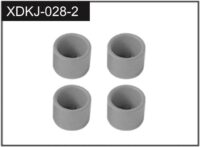 Absima Wheel Hub Adapter (4) (Rapid) orange (J-028-2-O)