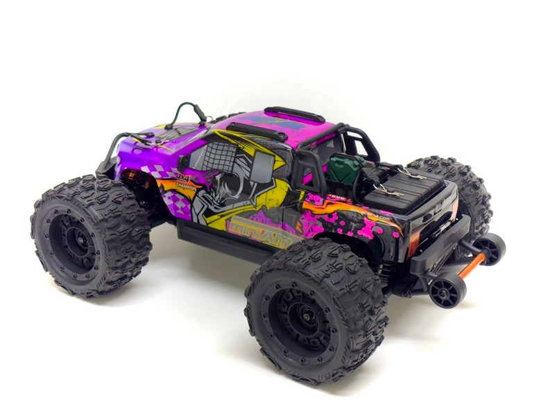 Absima 1:16 Absima 1:16 Monster Truck BL/3S Purple RTR 3 Absima 1:16 Monster Truck BL/3S Purple RTR