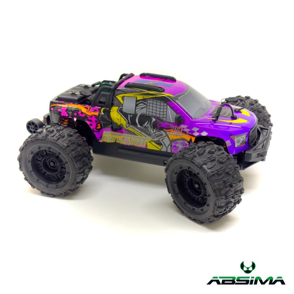 Absima 1:16 Absima 1:16 Monster Truck BL/3S Purple RTR 1 Absima 1:16 Monster Truck BL/3S Purple RTR