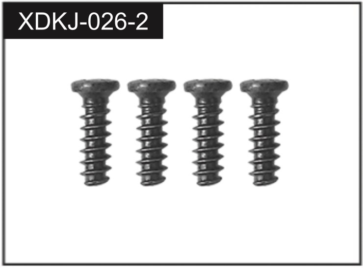 Absima 2.3x5 Screws (4) (J-026-2) 1 Absima 2.3x5 Screws (4) (J-026-2)