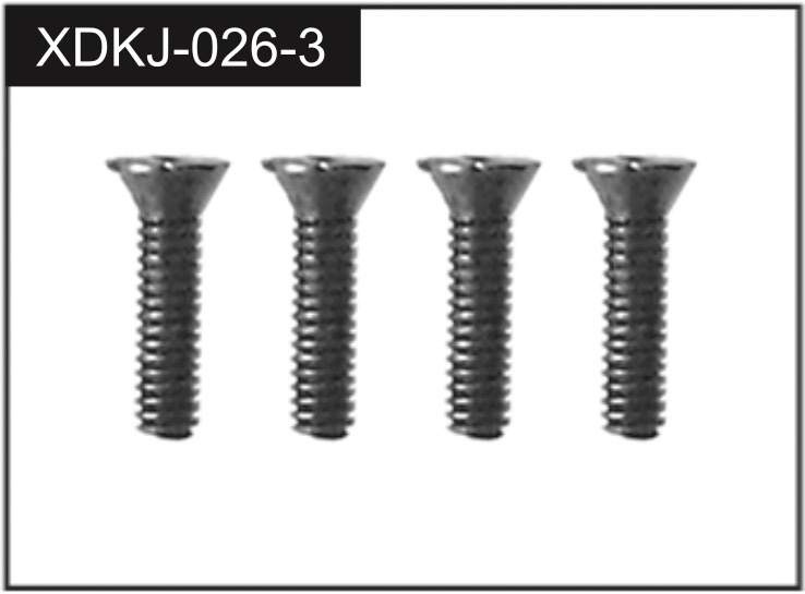 Absima 2x8 Screws (4) (J-026-3) 1 Absima 2x8 Screws (4) (J-026-3)